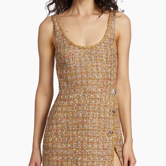 Self Portrait bouclè dress size US2 - Picture 7 of 10